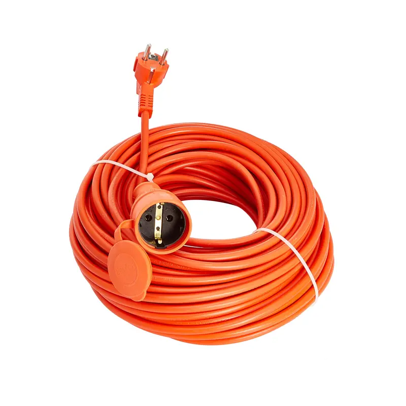 10-Meter Schuko Extension Cord With Male/Female Coupling – 3×1.5 Mm² 1