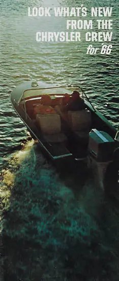 1966 Chrysler Boat Sales Catalog 1