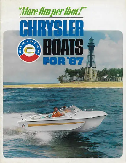 1967 Chrysler Boat Model Catalog 1
