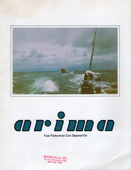 1980S Arima Sportfishing Boat Brochure 1