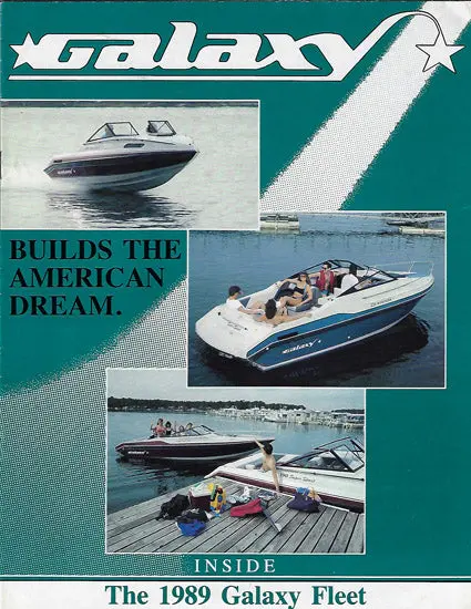 1989 Galaxy Boat Brochure 1