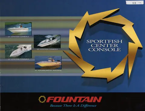 1998 Fountain Sport Fish Center Console Brochure 1