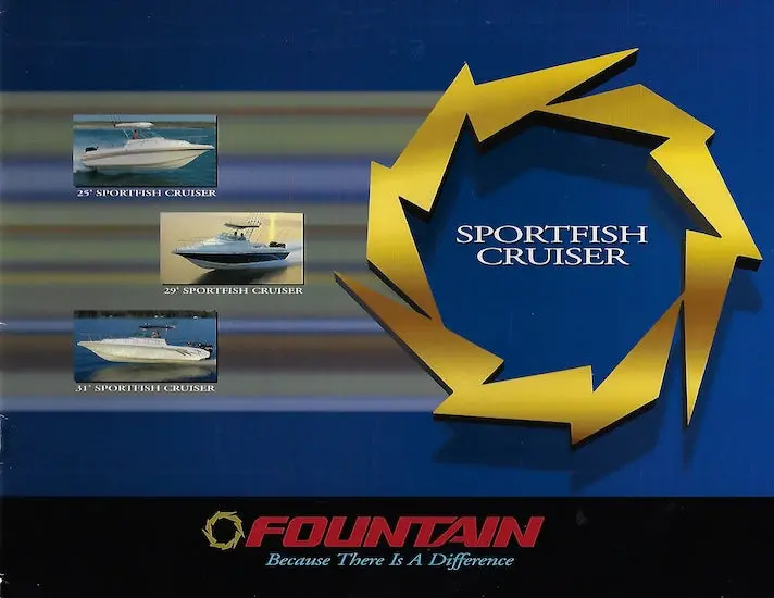 1998 Fountain Sport Fish Cruiser Specifications Guide 1