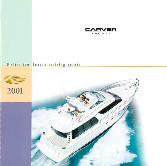 2001 Carver Oversized Brochure 1