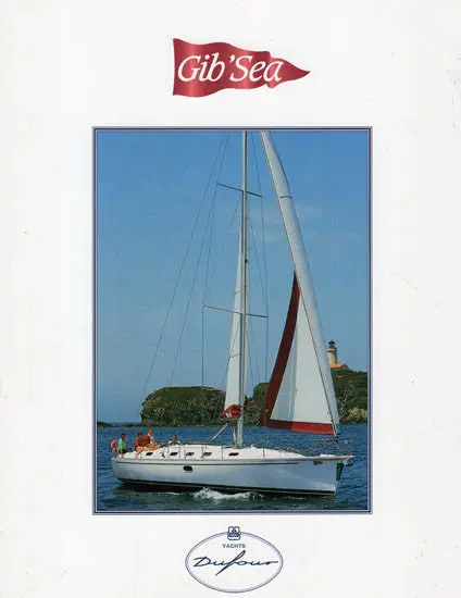 2001 Dufour Gib'Sea Sailing Yacht Brochure 1
