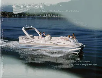2002 Crest Boats Model Guide 1