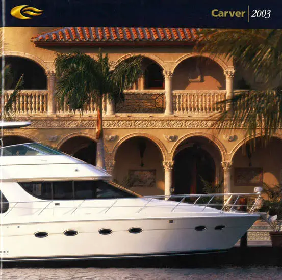 2003 Carver Oversize Brochure 1