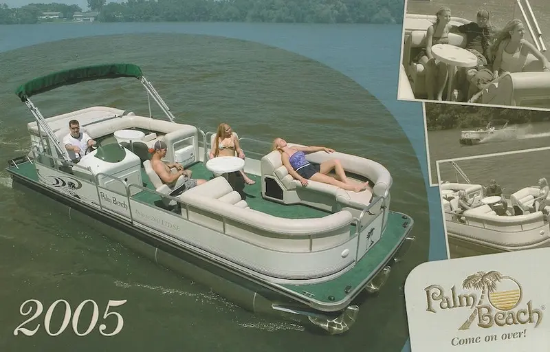 2005 Palm Beach Pontoon Brochure 1