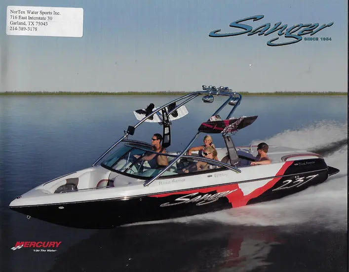 2008 Sanger Tow Boat Brochure 1