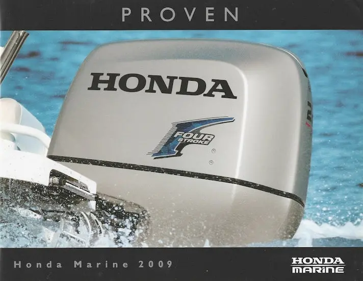 2009 Honda Outboard Motor Brochure 1
