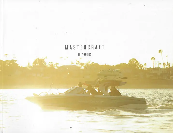 2017 Mastercraft Watercraft Catalog 1