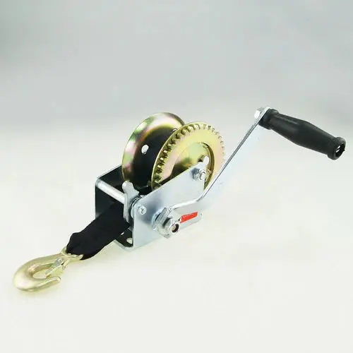 8-Metre Hand Winch Belt – 630 Kg Load Capacity, Ergonomic Design 1