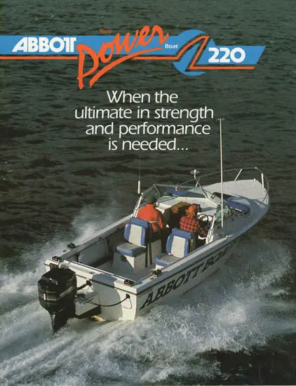 Abbott 220 Coastal Runabout Brochure 1