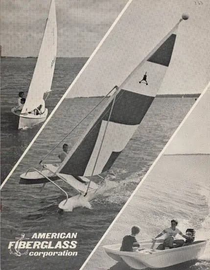 American Fiberglass Sailing Vessel Brochure 1