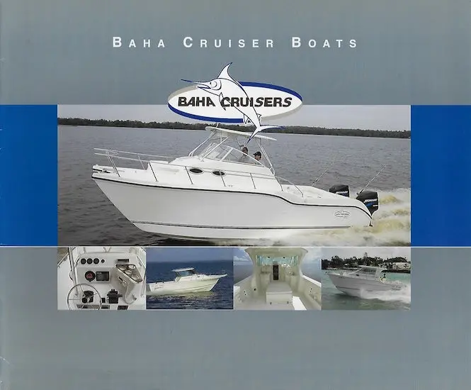 Baha Cruisers 2003 Pontoon Boat Brochure 1