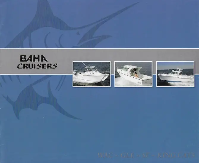 Baha Cruisers 2006 Luxury Pontoon Brochure 1