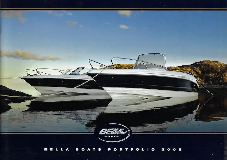 Bella 2009 Deck Boat Brochure 1