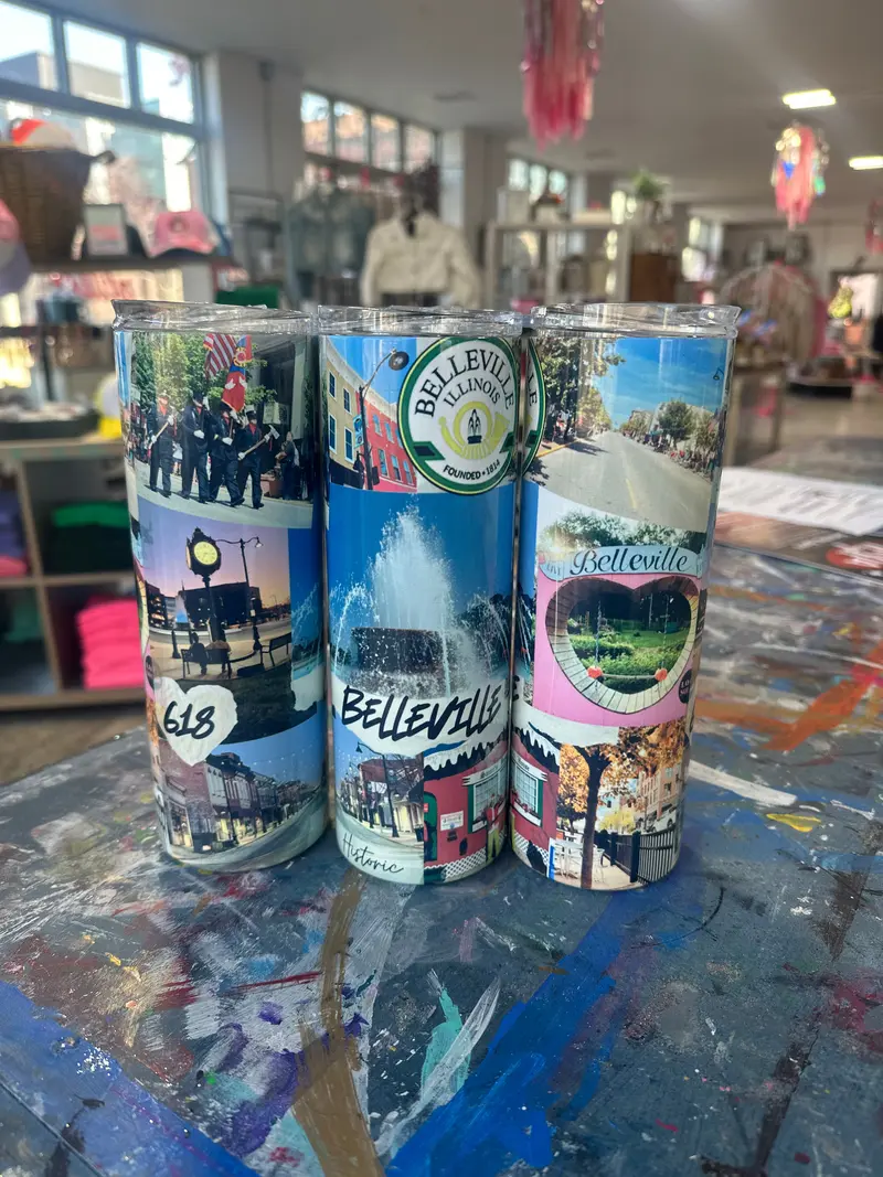 Belleville Branded Double-Wall Tumbler 1