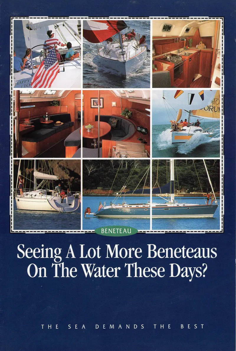 Beneteau 1996 Sailing Yacht Brochure 1