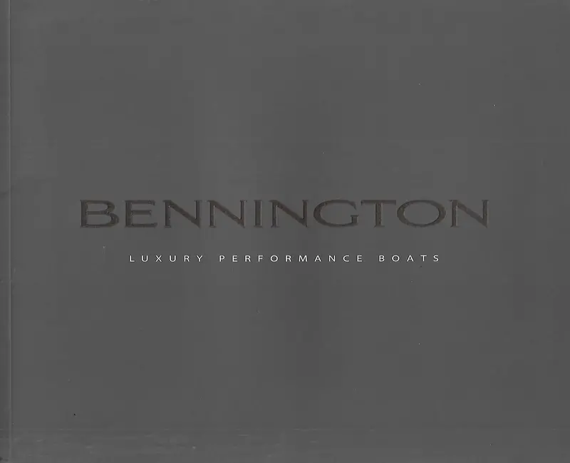 Bennington 2017 Pontoon Brochure – Premium Multi-Deck & Entertainment Features 1
