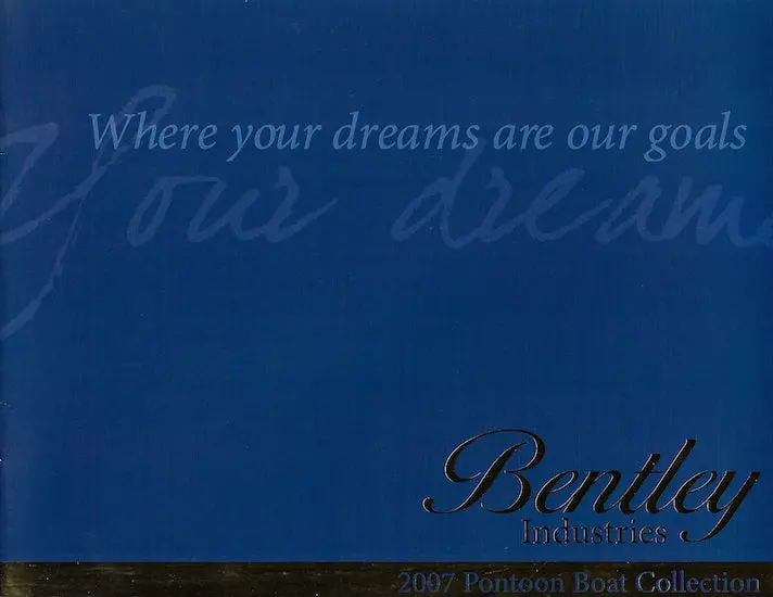 Bentley 2007 Premium Pontoon Catalog 1