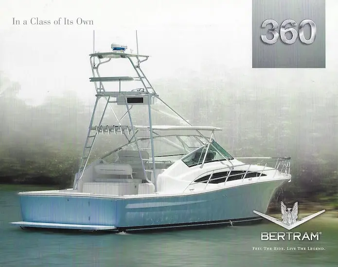 Bertram 360 Express Cruiser Brochure 1