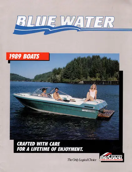 Bluewater Yachts 1989 Product Brochure 1