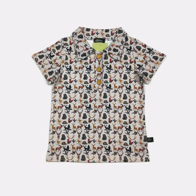 Buckshot Boy Collar Detail Shirt 1
