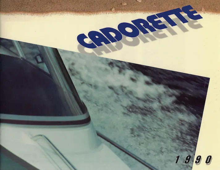 Cadorette 1990 Powerboat Brochure 1