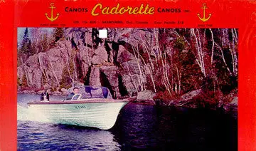 Cadorette Antique Boat Brochure – 1960S 1