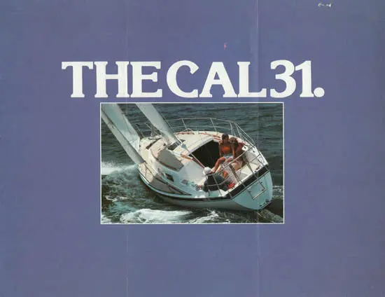 Cal 31 Sailboat Brochure 1