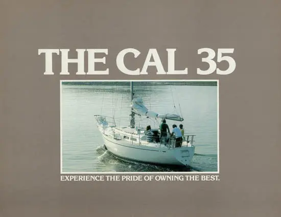 Cal 35 Sailboat Specifications And Features 1