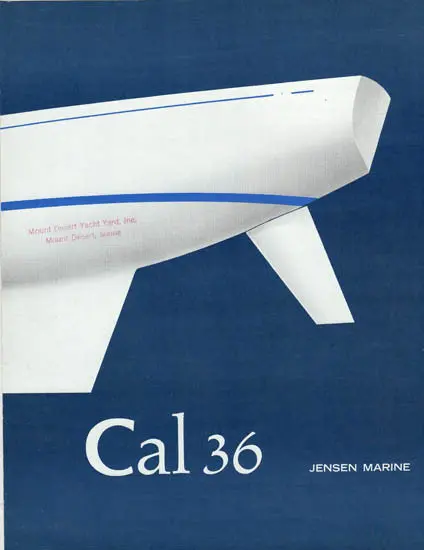 Cal 36 Sailing Yacht Brochure 1