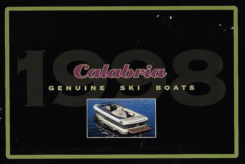 Calabria 1998 Model Year Brochure 1