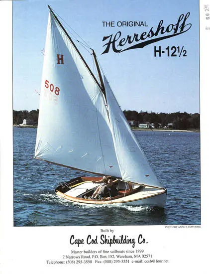 Cape Cod Herreshoff 12½ Sailing Yacht Brochure 1
