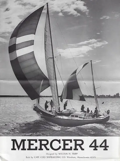 Cape Cod Mercer 44 Luxury Motor Yacht Brochure 1