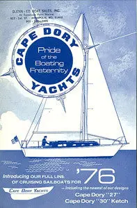 Cape Dory 1976 Classic Sailboat Brochure 1