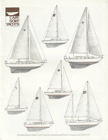 Cape Dory 1980 Model Year Brochure 1