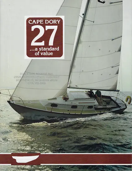 Cape Dory 27 Sailboat Brochure – Traditional Craftsmanship & Coastal Cruising Suitability 1