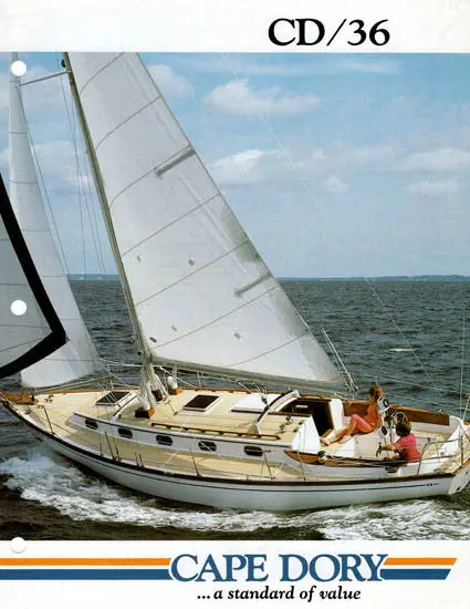 Cape Dory 36 Bluewater Cutter Brochure 1