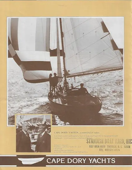 Cape Dory Sailboat Brochure – 1982 Edition 1