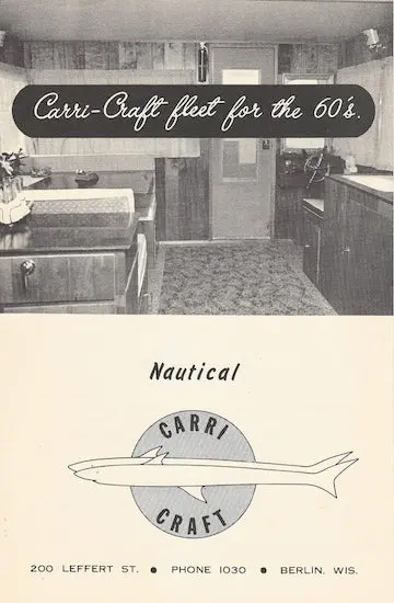 Carri Craft Boat Brochure – Vintage Marine Catalog 1