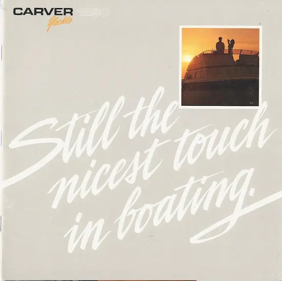 Carver 1990 Brochure – Expanded Format Overview 1