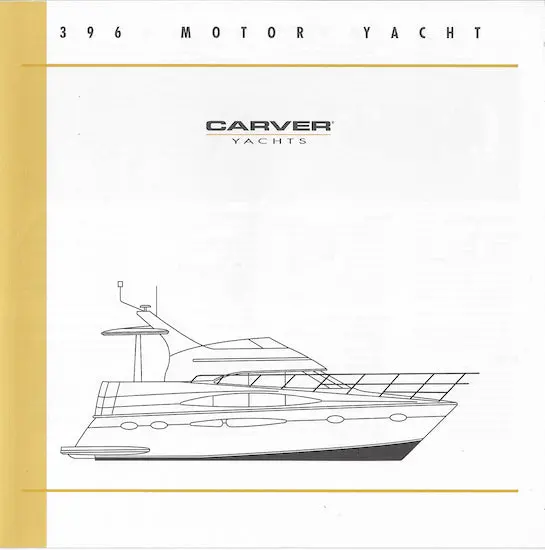 Carver 396 Motor Yacht 2001 Layout And Systems 1