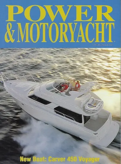 Carver 450 Voyager Pilothouse Feature In Power & Motoryacht Magazine 1