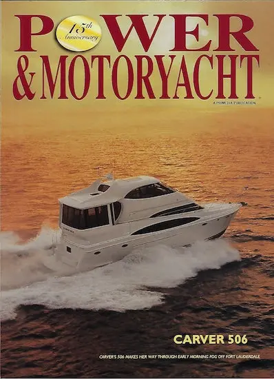 Carver 506 Power And Motor Yacht Magazine Feature Brochure 1