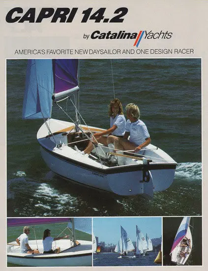 Catalina Capri 14.2 Beginner Sailboat Brochure 1