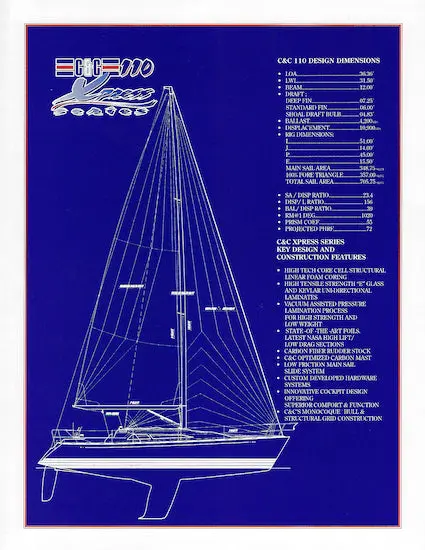 C&C 110 Flagship Performance Yacht Brochure 1