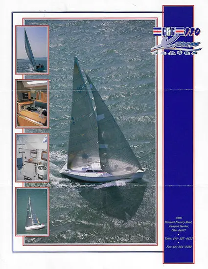 C&C 110 Racing Yacht Brochure Package 1