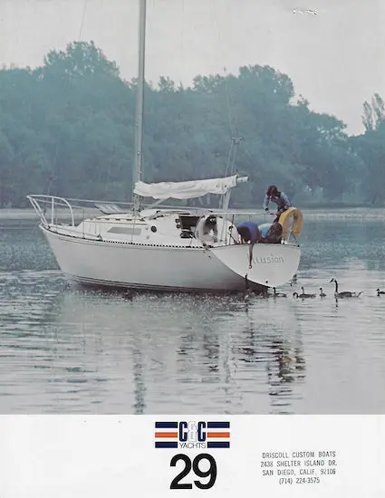 C&C 29 Racing-Cruising Yacht Brochure 1